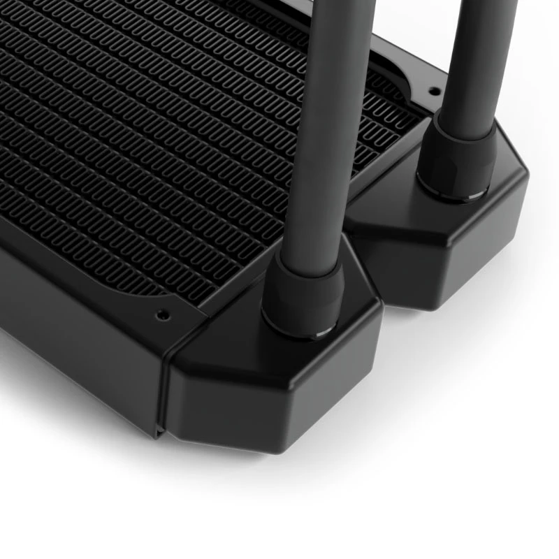 Refrigeración líquida Alphacool 14488 acrílico latón nailon negro transparente