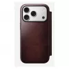 Funda para móvil Nomad Modern Leather Folio para Apple iPhone 17 Pro, 6,3