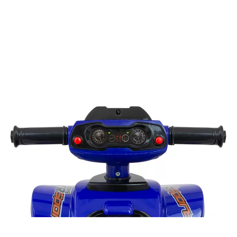 Vehículo deslizador Milly Mally Ride-on Monster Navy — vehículo deslizador infantil con asiento, altura de asiento baja