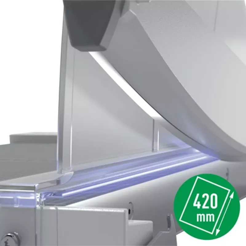 Cortapapeles Leitz Precision Home Office A3, 10 hojas, prensa manual, acero inoxidable, A3, 80 g/m², acero