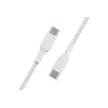 Belkin BOOST CHARGE - cable USB - USB-C de 24 pines (macho) a USB-C de 24 pines (macho) - USB 2.0 - 2 m - blanco