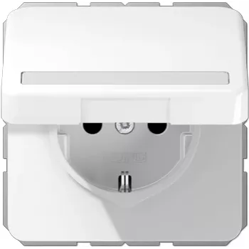 Base empotrable JUNG CD 1520 BFNAKL WW Schuko tipo F 16A 250V Blanco