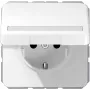 Base empotrable JUNG CD 1520 BFNAKL WW Schuko Type F 16A 250V Blanco