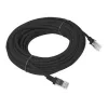 Cable de red LANBERG PCU6-10CC-1000-BK RJ-45 Cat6 U/UTP 10 m Negro