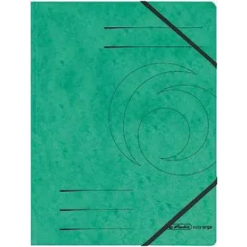 Archivador de anillas convencional Herlitz 972471 cartón verde A4