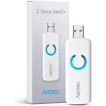 Adaptador USB Z-Wave Plus AEOTEC Z-Stick Gen5+ (con batería, USB-A)
