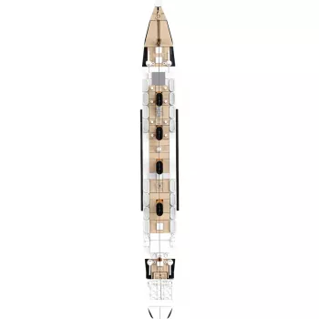 Set de construcción Cobi R.M.S. Titanic modelo 593 piezas COBI-1680 — bloques de construcción a escala