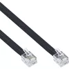 Cable modular InLine RJ12 macho / macho 6P6C 20m