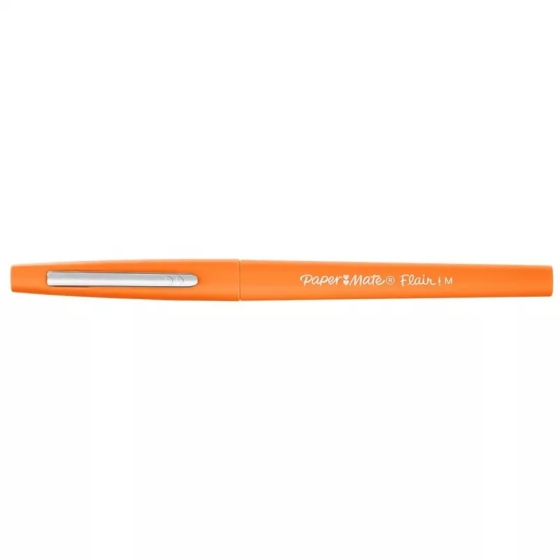 Rotulador Papermate Flair Original medio azul verde naranja rosa