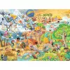Puzle Ravensburger Four Seasons of Fun — 100 piezas, 2 mm de grosor