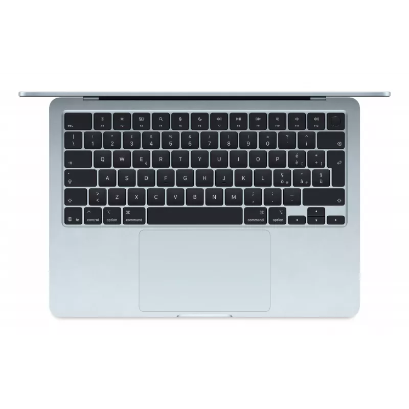 MacBook Air 13, azul cielo, M4 (10-CPU/10-GPU), 16 GB, 512 GB, alemán, fuente de alimentación dual USB-C de 35 W, MC6U4D/A