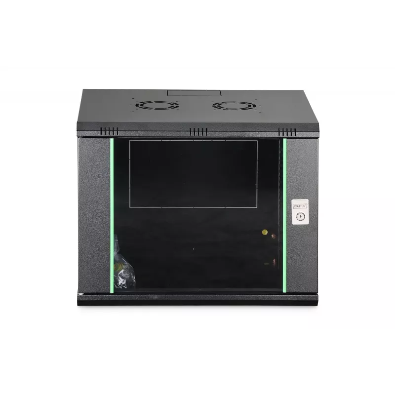 Armario rack de pared DIGITUS Dynamic-N 9U, 600x450 mm (AnxP), IP20, cerradura con llave, sin montar