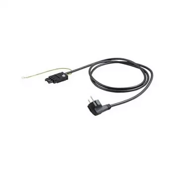 Cable de alimentación Bachmann 375.117, 5 m, negro