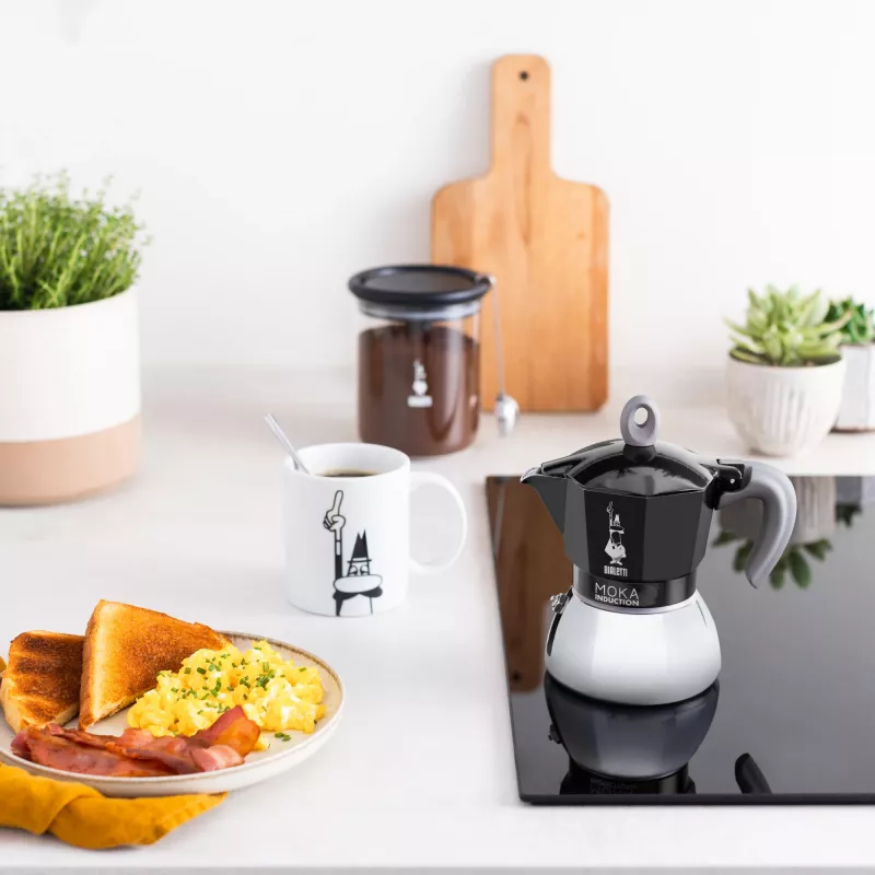 Bialetti Moka Induction Cafetera moka 2 tazas