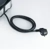 Severin FO 2471 combinación de fondue y crepes, negro/acero inoxidable
