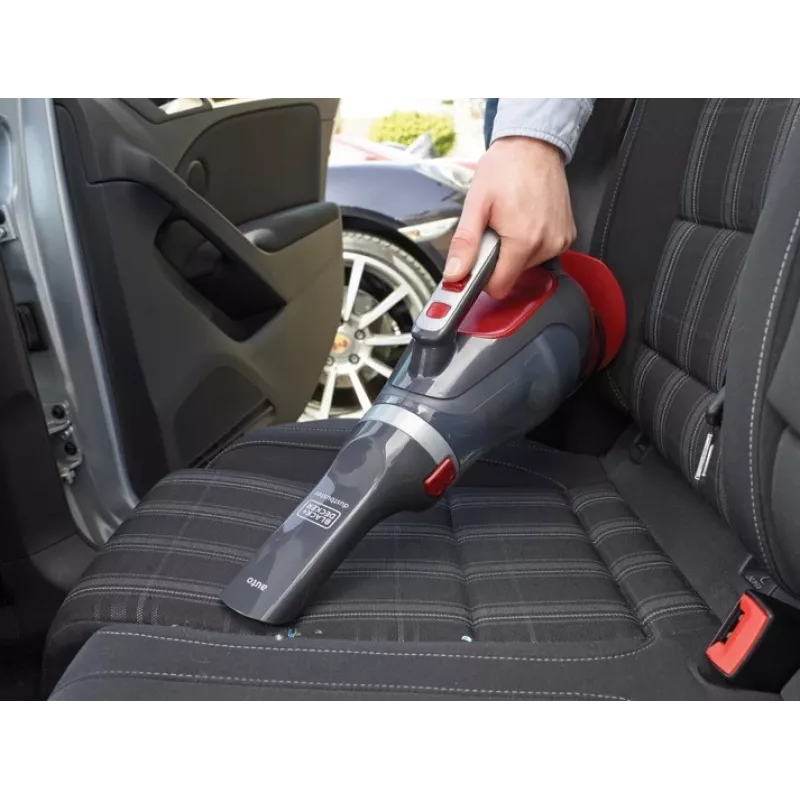 Black & Decker ADV1200 aspirador de mano gris, rojo sin bolsa