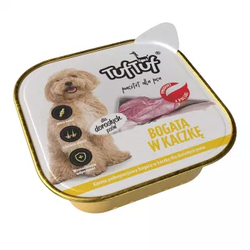 TUF TUF Alupak Paté de pato - Comida húmeda para perros - 300g