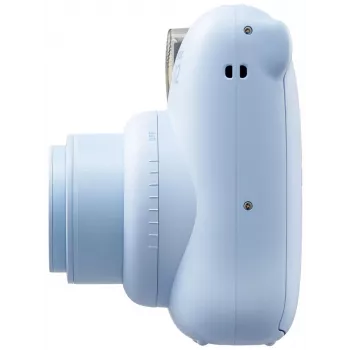 Cámara instantánea Fujifilm Instax Mini 12 Azul — impresiones de 86 x 54 mm, distancia focal 60 mm, obturador electrónico
