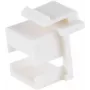 Adaptador de red ShiverPeaks 08-10123 – adaptador ciego Keystone, blanco