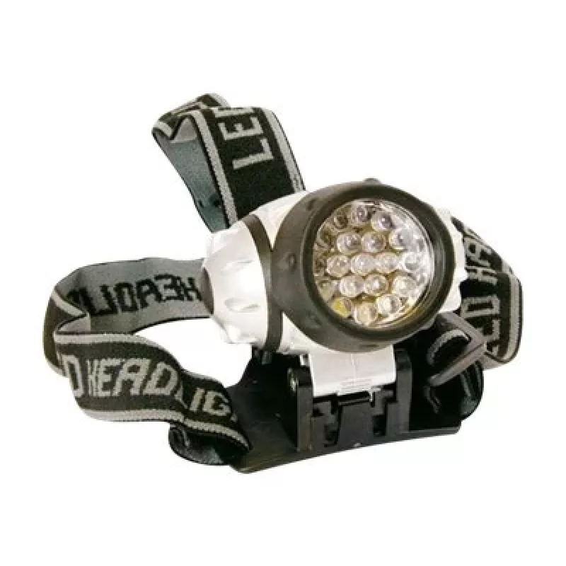 Linterna frontal Arcas 19 LED 4 funciones de luz