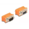 Adaptador DeLOCK D-Sub 9 CAN-Bus con resistencia de 120 ohmios naranja