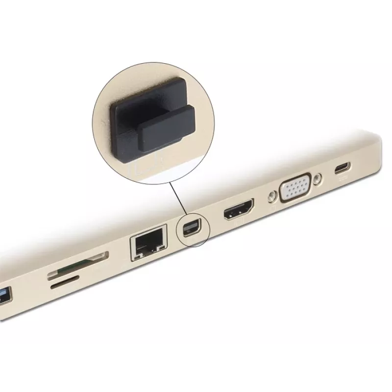 Tapa protectora de conector hembra Mini DisplayPort DeLOCK 64026