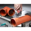 Set de herramienta multifunción KWB para madera, metal, plástico, 17 piezas
