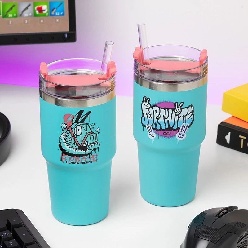 Vaso térmico Paladone Gamer Cup PP14598FO diseño Fortnite 300 ml