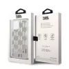 Karl Lagerfeld KLHCP14MLMNMS iPhone 14 Plus 6.7 funda rígida plata / plata Liquid Glitter Monogram