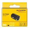 Cargador de coche DeLOCK 64278 Universal negro carga rápida 12-24V
