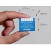 Interruptor inteligente Shelly Qubino Wave 1 Mini LR Z-Wave azul