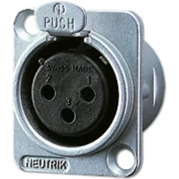 Conector de cable JUNG CXLR-D XLR Plata