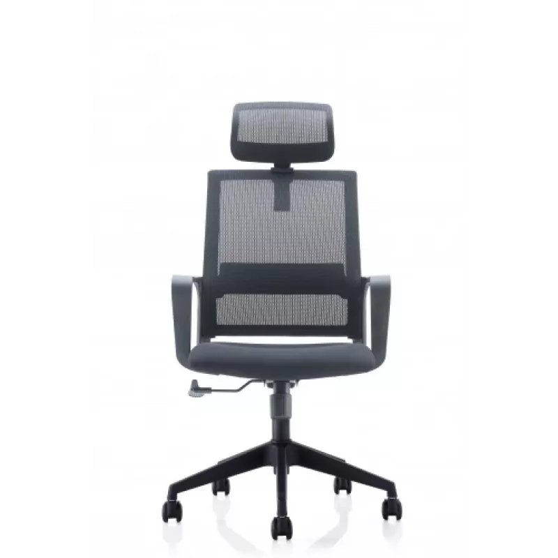 Silla de oficina up up CH-219A ergonómica regulable en altura, base giratoria, reposabrazos