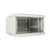 Armario rack de pared Extralink 6U 600x600 AZH Gris Montaje en pared, tipo pivotante