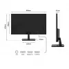 Monitor JAPANNEXT 4K UHD 71,1 cm (28