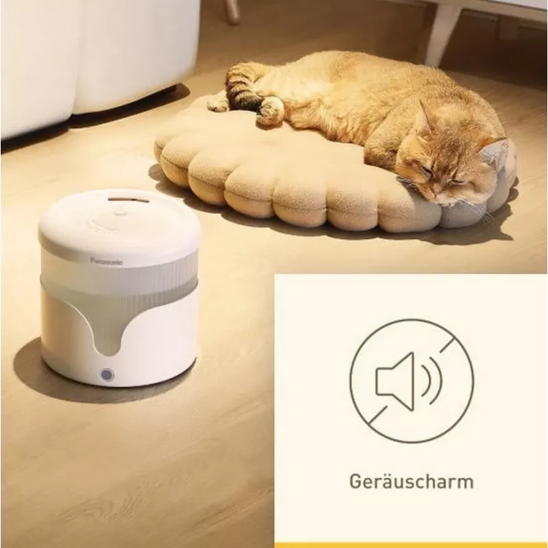 Panasonic CP-JNW01CW fuente inteligente para mascotas, 1,9 l, 35 dB, blanca