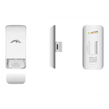 Punto de acceso inalámbrico UBIQUITI LocoM5, 5 GHz banda única, 150 Mbit/s, 13 dBi, PoE