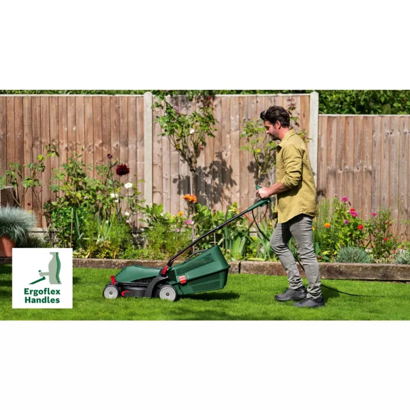 Cortacésped eléctrico Bosch UniversalRotak 37-570 1400 W, 37 cm de ancho de corte