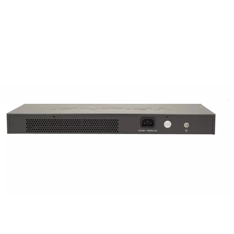 TP-Link Switch de red Gigabit de 24 puertos para rack, no gestionado, Gigabit Ethernet (10/100/1000), full duplex, montaje en rack, 1U