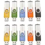 Intenso Basic Line Memoria USB 4 GB, USB Type-A 2.0, pack de 10, multicolor