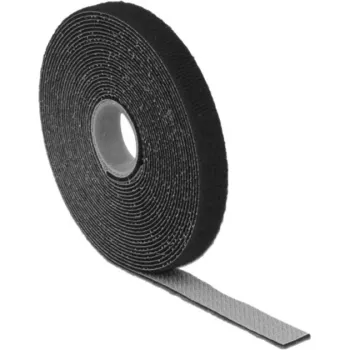 Cinta de velcro DeLOCK 18711 Negro 1 ud.