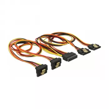 Cable de alimentación interno DeLOCK 60152 0,5 m 4 x SATA 15 pines