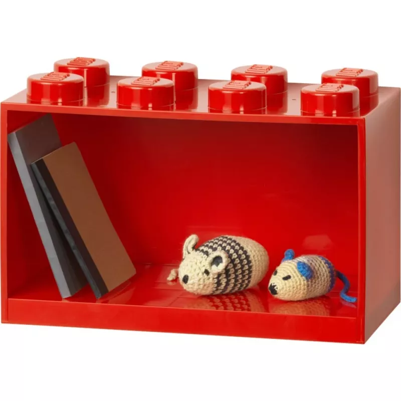 Room Copenhagen LEGO Brick Shelf 8 Estantería 41151730 (Roja)