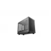 DeepCool CH160 PLUS R-CH160-BKNGM0-G caja compacta para ordenador (SFF), Mini-ITX/Micro-ATX, cristal templado, negra