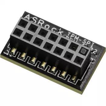 ASRock 90-MCA080-00UBNZ – SPI – 13 pines – conforme a la especificación principal TPM – Familia 2.0 – Nivel 00 – Revisión 01.16 – Windows 10 (90-MCA080-00UBNZ)