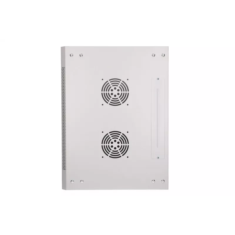 Armario rack Extralink 12U 600x450 ASP gris montaje en pared, puerta metálica
