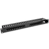 Organizador de cables QOLTEC 54514 para racks de 19 pulgadas, 24 puertos