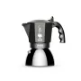 Cafetera BIALETTI BRIKKA INDUCTION 4TZ 180 ml antracita, plateada