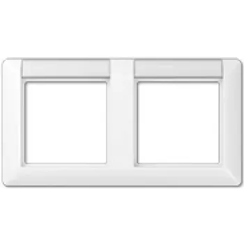 Placa de pared JUNG AS 5820 NA WW blanco, duroplast, 151,5×80,5 mm