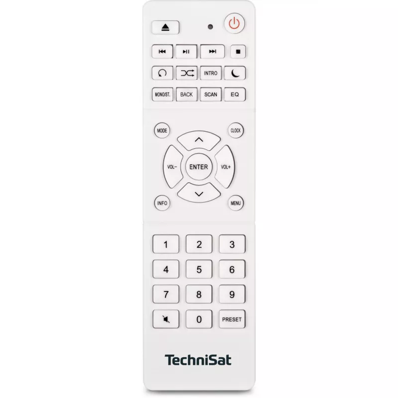 TechniSat DigitRadio 370 CD IR radio DAB reproductor de CD/MP3 reproductor digital radio por internet receptor de audio Bluetooth 10 vatios